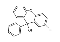 5-Chlor-2-hydroxy-triphenylmethanol Structure