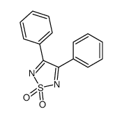 3,4-diphenyl-1,2,5-thiadiazole 1,1-dioxide Structure