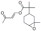 2,2,6-Trimethyl-1-(3-oxo-1-butenyl)-7-oxabicyclo[4.1.0]heptane-4-yl=acetate Structure