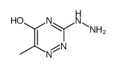 3-HYDRAZINO-6-METHYL-4H-[1,2,4]TRIAZIN-5-ONE Structure