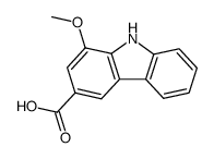 1-Methoxy-9H-carbazole-3-carboxylic acid structure