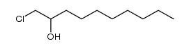 1-chloro-2-hydroxydecane Structure