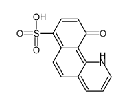 10-oxo-1H-benzo[h]quinoline-7-sulfonic acid Structure