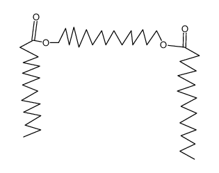 n-Hexadecandiyl-di-n-hexadecanoat Structure