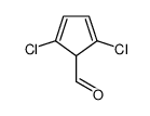 2,4-Cyclopentadiene-1-carboxaldehyde,2,5-dichloro-(9CI)结构式