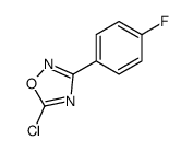 5-chloro-3-(4-fluorophenyl)-1,2,4-oxadiazole Structure