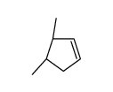 (3S,4R)-3,4-dimethylcyclopentene Structure