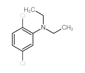 2,5-dichloro-N,N-diethyl-aniline Structure