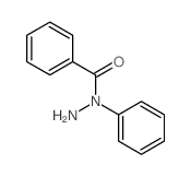 Benzoicacid, 1-phenylhydrazide Structure