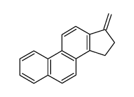 16,17-Dihydro-17-methylene-15H-cyclopenta[a]phenanthrene结构式