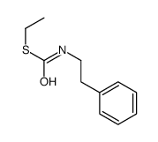 S-ethyl N-(2-phenylethyl)carbamothioate Structure