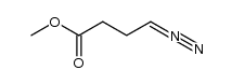 γ-Diazobuttersaeure-methylester结构式