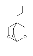 1-methyl-4-propyl-2,6,7-trioxabicyclo[2.2.2]octane结构式