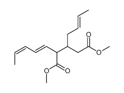 dimethyl 3-but-2-enyl-2-penta-1,3-dienylpentanedioate Structure