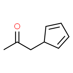 2-Propanone, 1-(2,4-cyclopentadien-1-yl)- (9CI) Structure