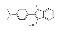 2-[4-(dimethylamino)phenyl]-1-methylindole-3-carbaldehyde Structure