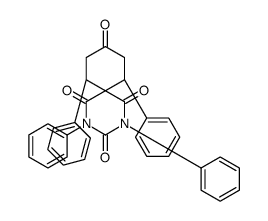 (7R,11S)-2,4,7,11-tetraphenyl-2,4-diazaspiro[5.5]undecane-1,3,5,9-tetrone结构式