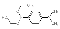 4-diethoxyphosphanyl-N,N-dimethyl-aniline Structure