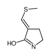 3-(methylsulfanylmethylidene)pyrrolidin-2-one Structure