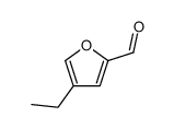 4-ethylfuran-2-carbaldehyde Structure