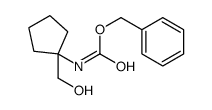 benzyl N-[1-(hydroxymethyl)cyclopentyl]carbamate Structure