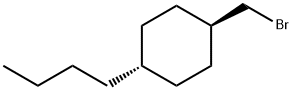 Cyclohexane, 1-(bromomethyl)-4-butyl-, trans- Structure
