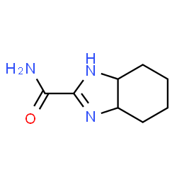 1H-Benzimidazole-2-carboxamide,3a,4,5,6,7,7a-hexahydro- structure