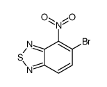 2,1,3-Benzothiadiazole, 5-bromo-4-nitro- structure