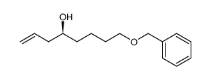 (S)-8-(benzyloxy)oct-1-en-4-ol Structure