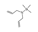 diallylamino(trimethyl)silane结构式