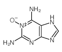 1-oxopurine-2,6-diamine Structure