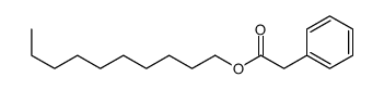 decyl 2-phenylacetate Structure