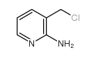 3-(chloromethyl)pyridin-2-amine structure