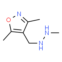 Isoxazole, 3,5-dimethyl-4-[(2-methylhydrazino)methyl]- (7CI) picture