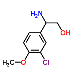 2-Amino-2-(3-chloro-4-methoxyphenyl)ethanol picture