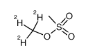 Methyl methanesulfonate-d3 Structure