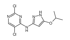 2,5-Dichloro-N-(5-isopropoxy-1H-pyrazol-3-yl)pyrimidin-4-amine picture