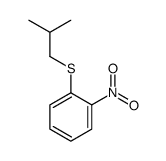 1-(2-methylpropylsulfanyl)-2-nitrobenzene Structure