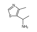 5-Thiazolemethanamine, α,4-dimethyl Structure