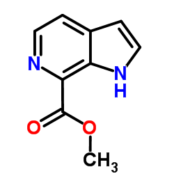 Methyl 1H-pyrrolo[2,3-c]pyridine-7-carboxylate Structure