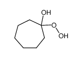 cycloheptanone hydroperoxide Structure