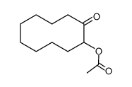 2-acetoxy-cyclodecanone Structure