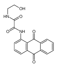 N'-(9,10-dioxoanthracen-1-yl)-N-(2-hydroxyethyl)oxamide Structure