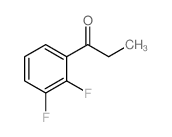 2',3'-二氟苯乙酮结构式