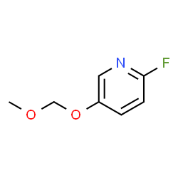 2-Fluoro-5-(methoxymethoxy)pyridine structure