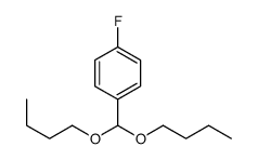 1-(dibutoxymethyl)-4-fluorobenzene Structure