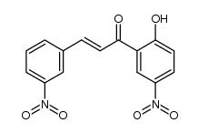 2'-hydroxy-3,5'-dinitro-trans-chalcone Structure