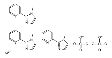 2-(1-methylimidazol-2-yl)pyridine,nickel(2+),diperchlorate Structure