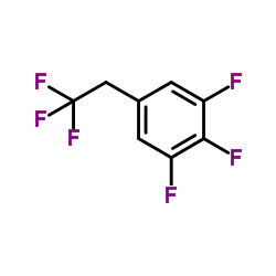 1,2,3-Trifluoro-5-(2,2,2-trifluoroethyl)benzene Structure