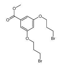 methyl 3,5-bis(3-bromopropoxy)benzoate结构式